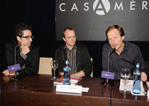 Patricio Pron, Peter Adolphsen, Kjartan Fl�gstad. Foto: Casa de Am�rica