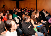 P�blico durante el encuentro literario. Foto: Casa de Am�rica