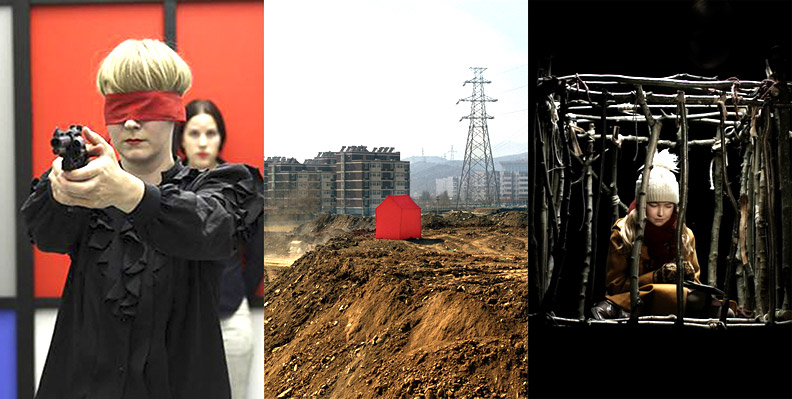 She peoples a space with images of realms, moods, rooms, ghosts and stars
