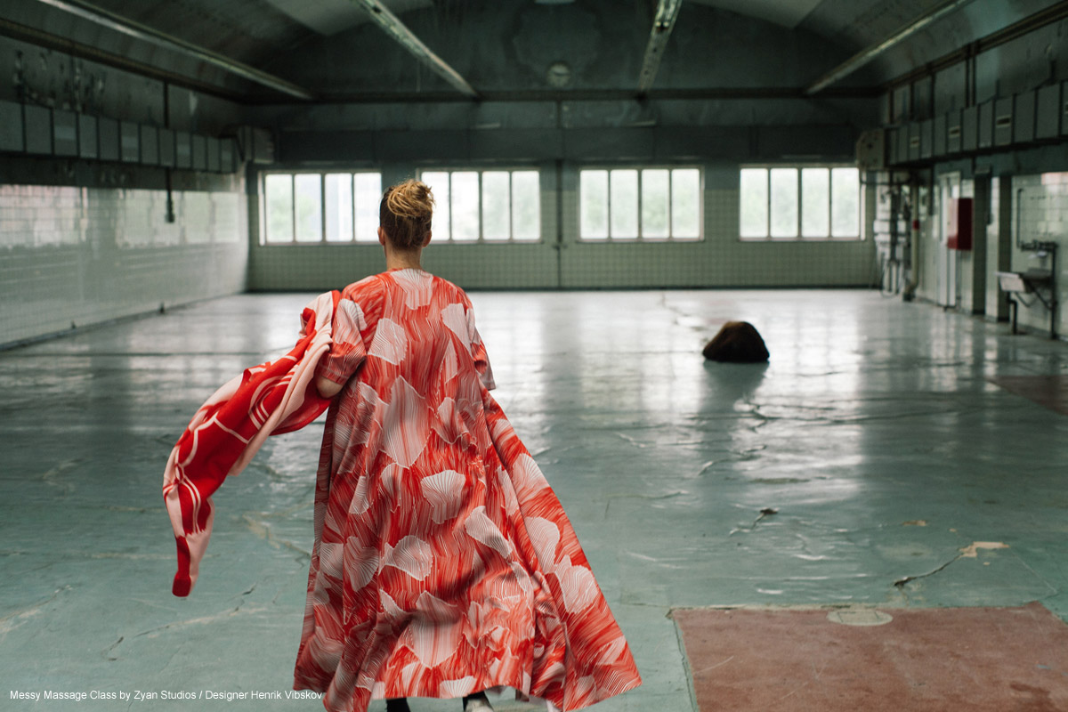 Messy Massage Class by Zyan Studios designer Henrik vibskov