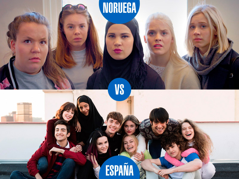 Skam Noruega Vs. Skam España